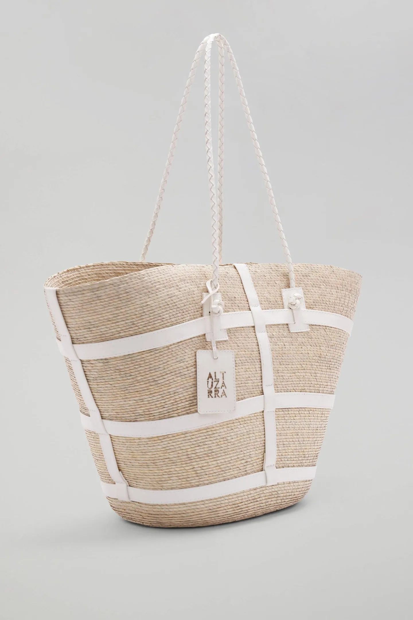 Altuzarra Handbags*Watermill' Bag Large Natural/White