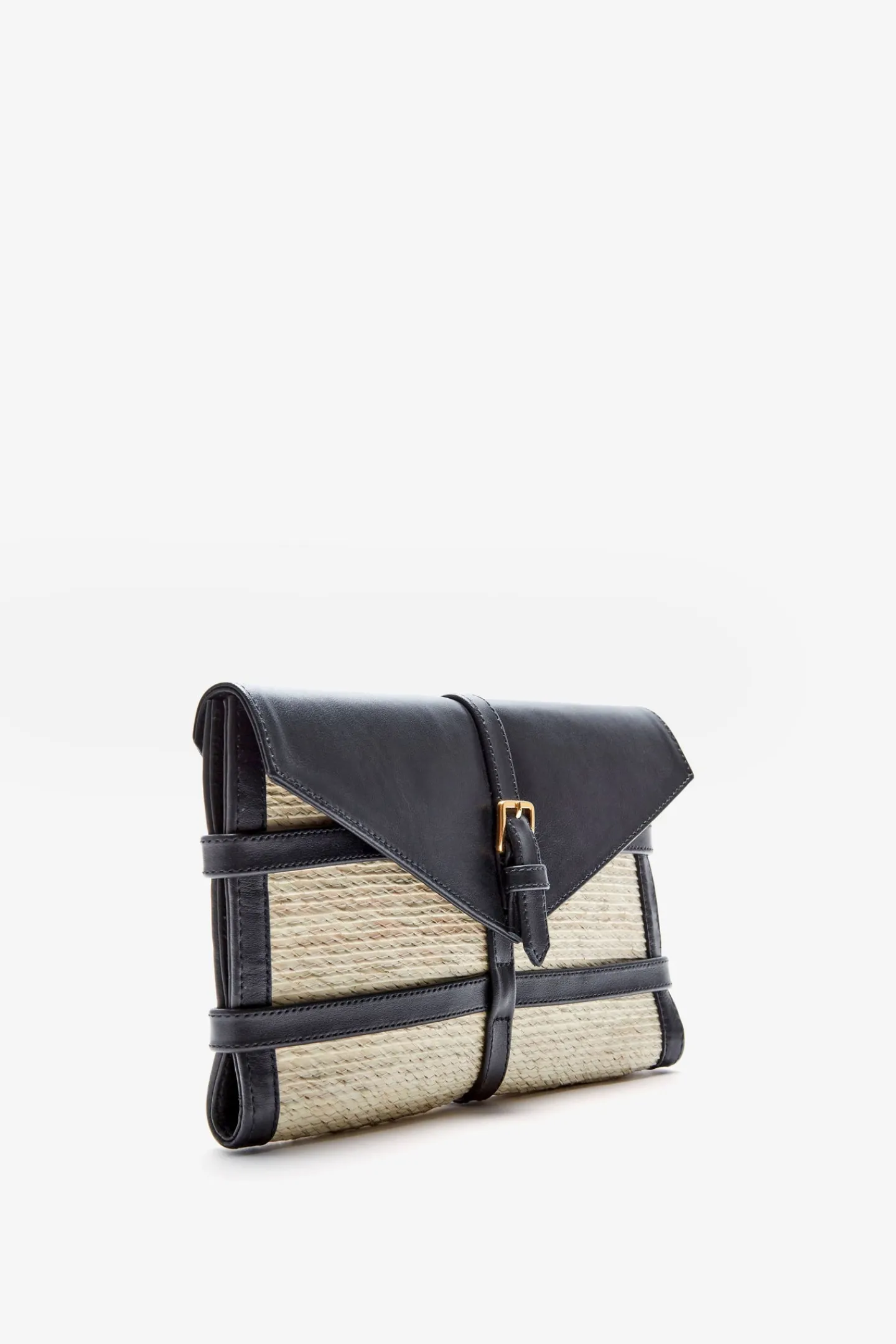 Altuzarra Handbags*Watermill Envelope Natural/Black