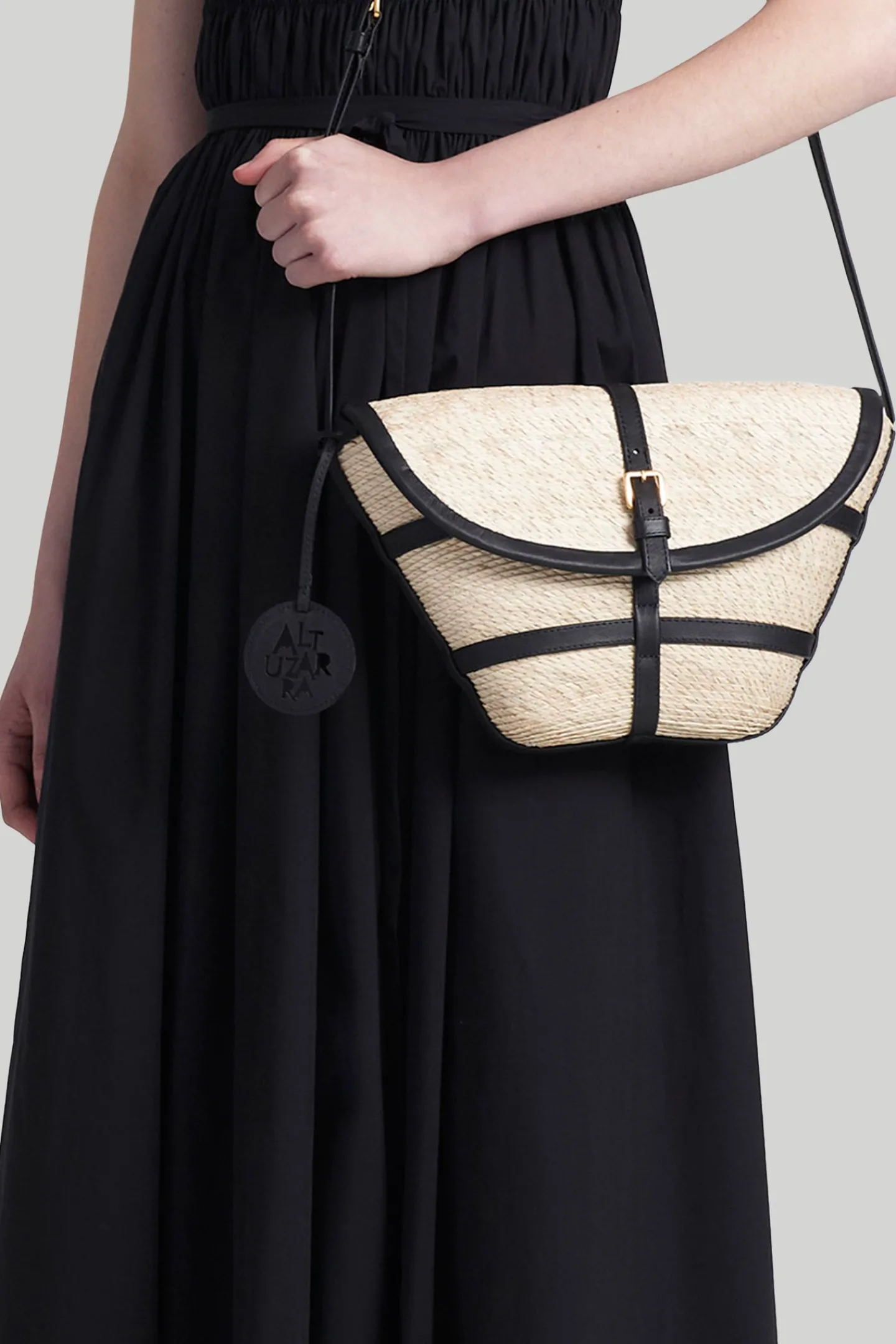 Altuzarra Handbags*Watermill Crossbody Natural/Black