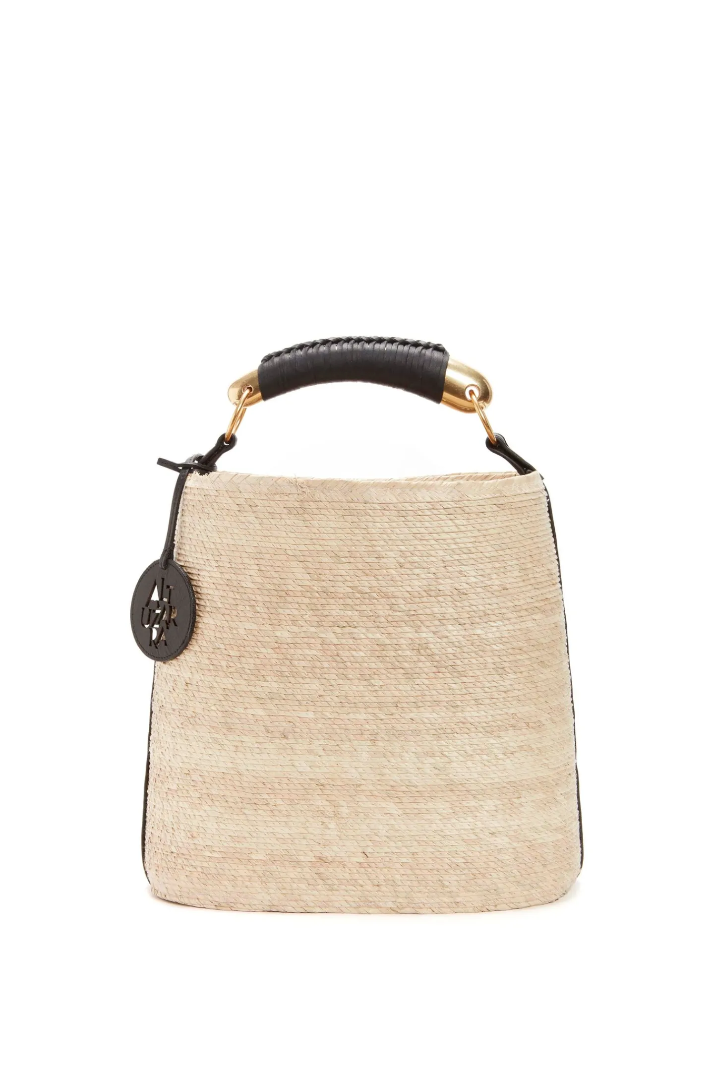 Altuzarra Handbags*Watermill Bag Metal Handle Natural/Black