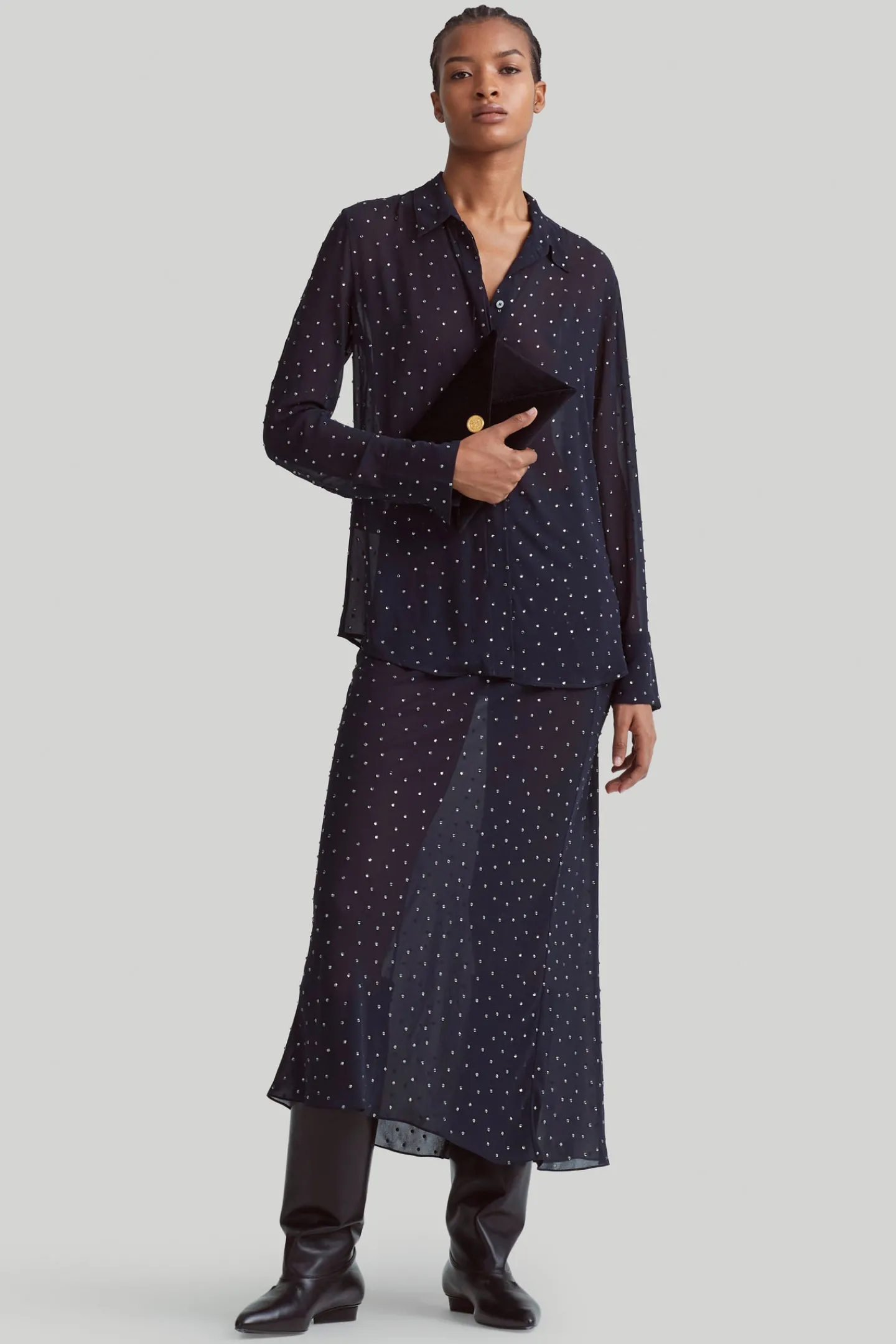 Altuzarra Tops*Chika Top Navy